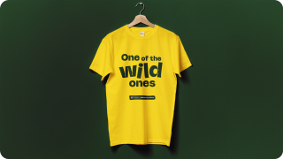 Derbybshire Wildlife Fund t-shirt